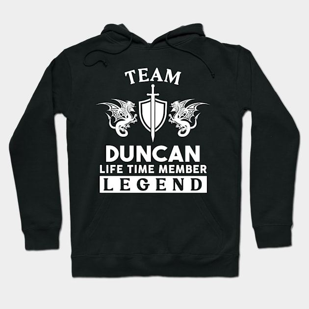 Duncan Name T Shirt - Duncan Life Time Member Legend Gift Item Tee Hoodie by unendurableslemp118